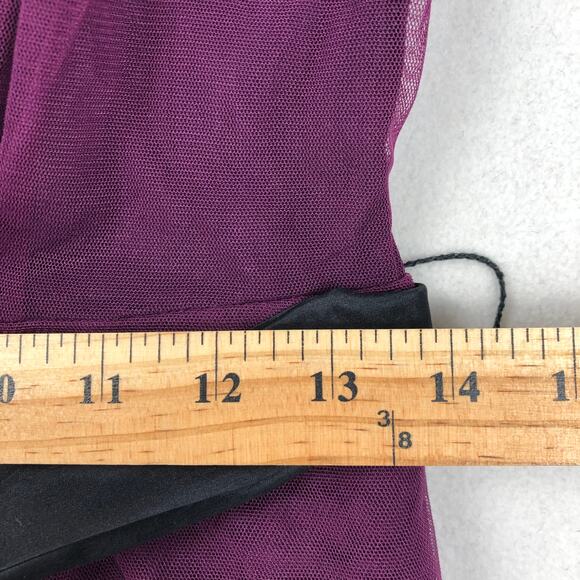 Anthropologie Moulinette Soeurs Tickled Plum Tulle Dress Women’s SZ 8 EUC - Picture 12 of 16